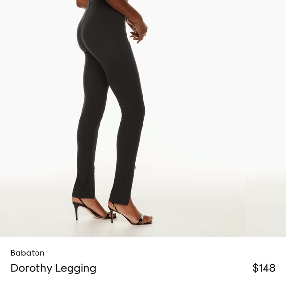 BNWT Babaton Dorothy Split Leggings - Picture 3 of 6